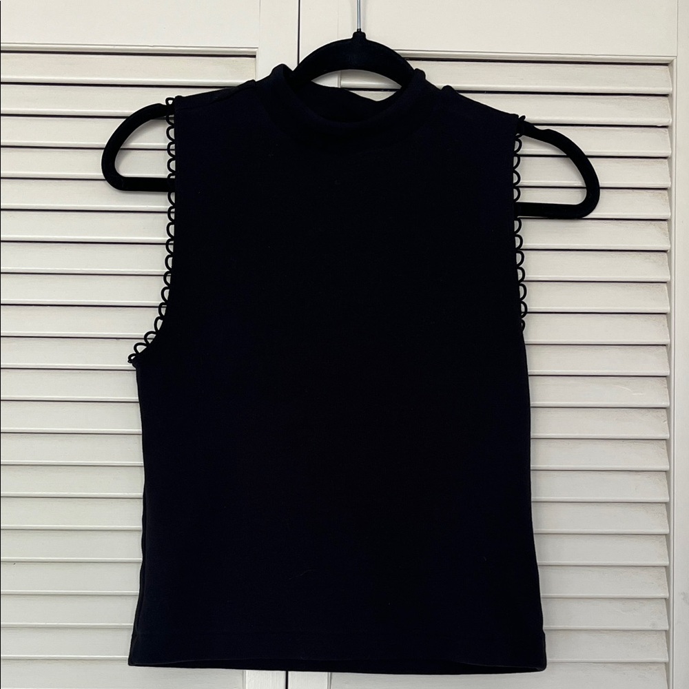 RE/DONE Mock Neck Top